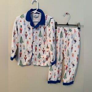 Busy Bees Smocks Christmas Nutcracker Pajamas